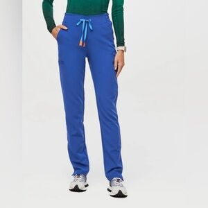 Figs Evans Skinny Scrub Pants in Winning Blue Size Small